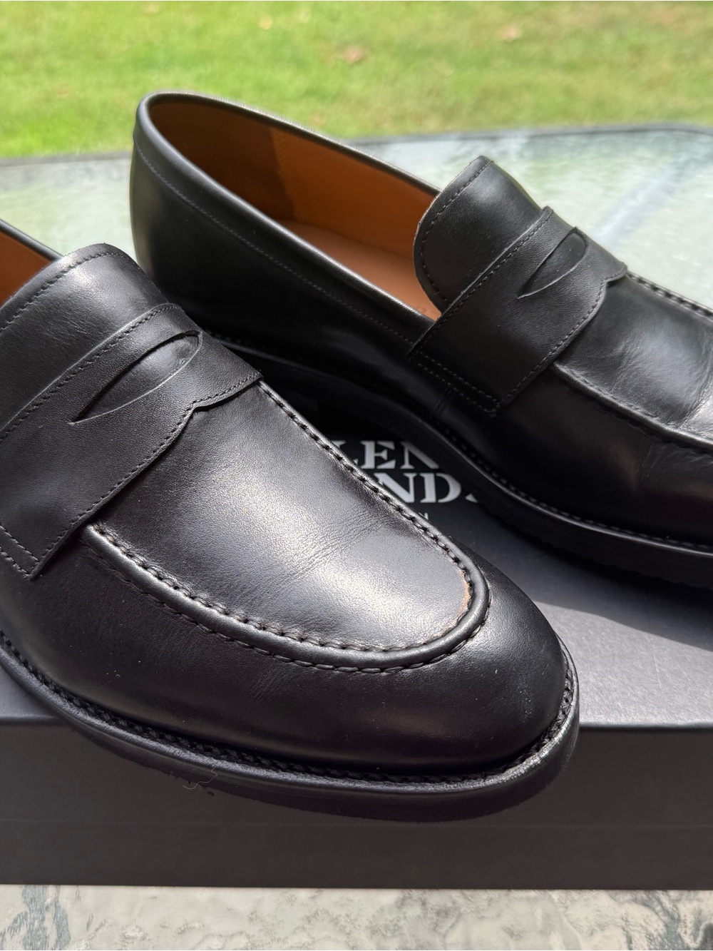 Allen Edmonds Damon penny loafers - Men’s 10D - Black Leather